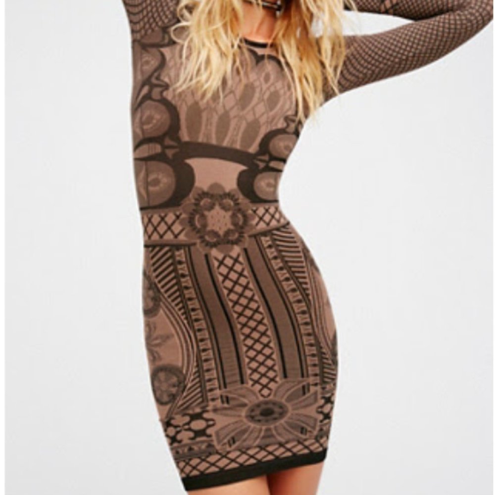 Geo Print Intimately Free People Seamless Dress